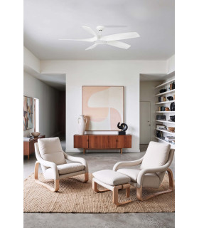 Cocos L Led White Fan-2