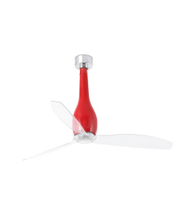 Eterfan M Shiny Red/Transparent Fan-1
