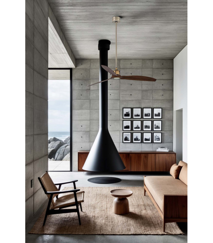 Just Fan M Old Gold/Walnut Fan-2