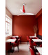Eterfan M Shiny Red/Transparent Fan-2