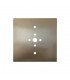 Flush Mount Plate Kit For M5233 , M5235 Bronze - 1