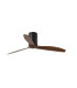 Mini Tube Fan Matt Black/Walnut Fan-1