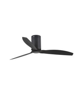 Mini Tube Fan Matt Black Fan-1
