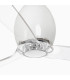 Mini Eterfan M Shiny White/Transparent Fan-3