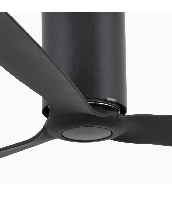 Mini Tube Fan Matt Black Fan-3