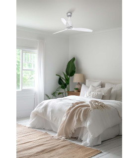 Mini Eterfan M Matt White/Transparent Fan-2