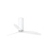 Tube Fan Matt White/Transparent Fan-1