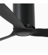 Tube Fan Matt Black Fan-3