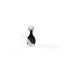 Mini Eterfan M Shiny Black/Transparent Fan-1
