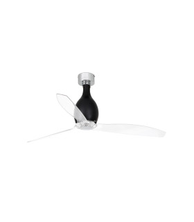 Mini Eterfan M Shiny Black/Transparent Fan-1