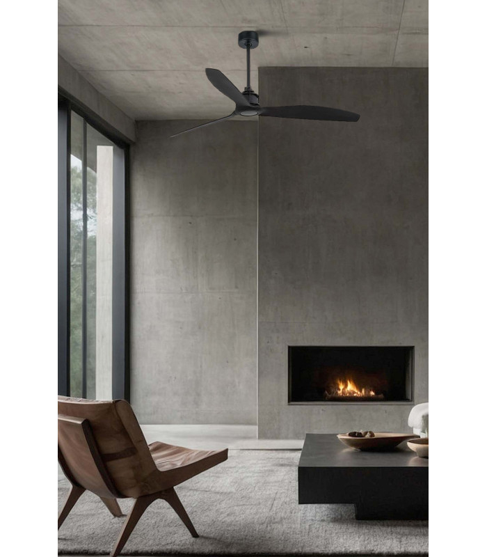 Just Fan M Matt Black Fan-2