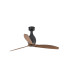 Mini Eterfan M Matt Black/Walnut Fan-1