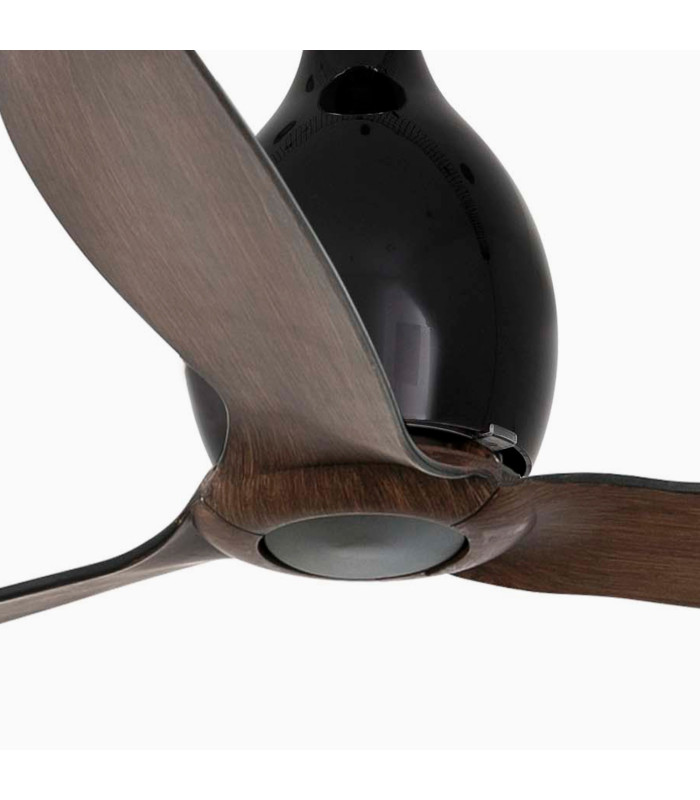 Mini Eterfan M Matt Black/Walnut Fan-3