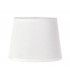 White Round Shade 200 x 152mm, Suitable for Wall Lamps - 1
