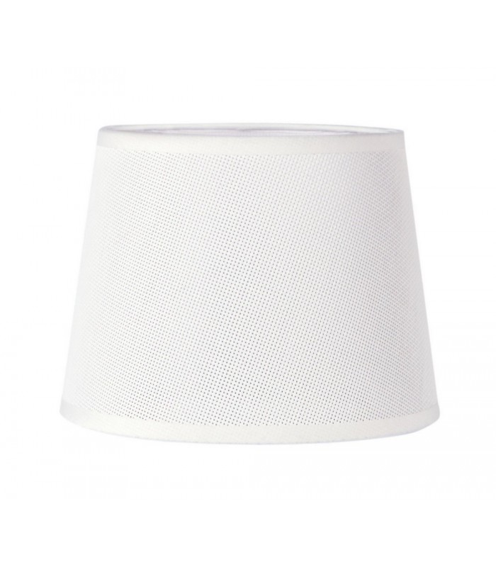White Round Shade 200 x 152mm, Suitable for Wall Lamps - 1