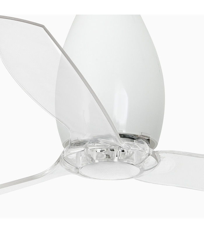 Eterfan M Shiny White/Transparent Fan-3