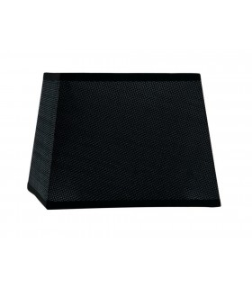 Black Square Shade 160, 200 x 152mm, Suitable for Wall Lamps - 1