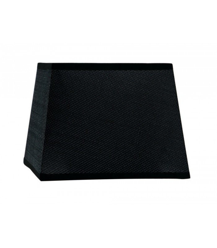 Black Square Shade 160, 200 x 152mm, Suitable for Wall Lamps - 1