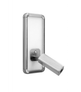 Wall Lamp Head with Backlit Light 10W LED Satin Nickel 4000K, 700lm, - 1