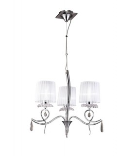 M5323 Habana Black Round Shade 240mm, Suitable for Table Lamps - 1