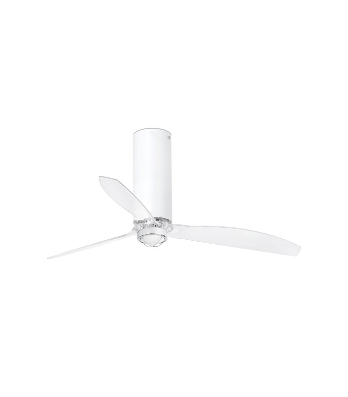 Tube Fan M Led Shiny White/Transparent Fan-1