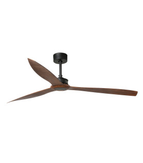 Just Fan Xl Matt Black/Walnut Fan-1