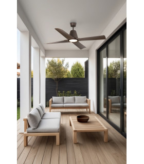 Typhoon M Led Brown Fan Ip44-2