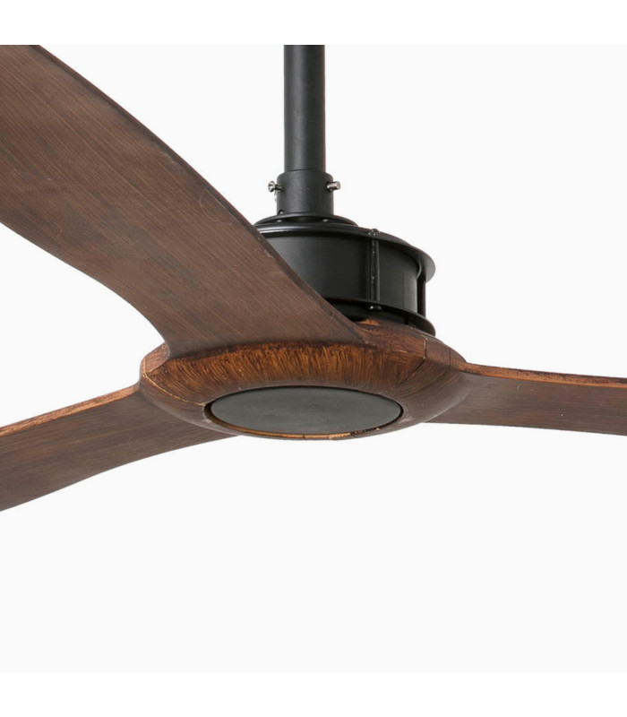 Just Fan Xl Matt Black/Walnut Fan-4
