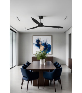Just Fan Xl Matt Black Fan178Cm-2