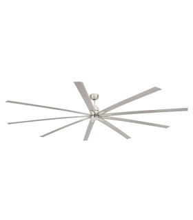 Manhattan Xxl Led Matt Nickel Fan-1
