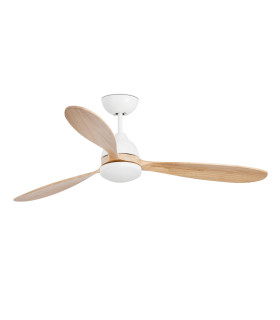 Poros L Led White/Pine Fan Fsc-1