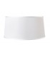 White Round Shade 410, 450mm x 215mm, Suitable for Ceiling Pendant Lights - 1