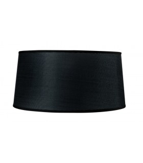 Black Round Shade 410, 450mm x 215mm, Suitable for Ceiling Pendant Lights - 1