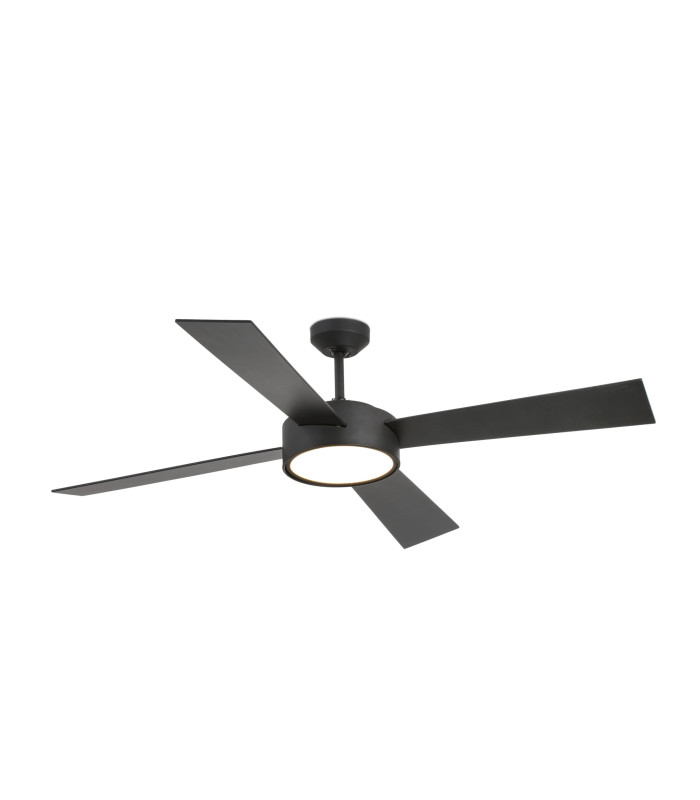 Hydra L Led Black/Walnut Fan-5