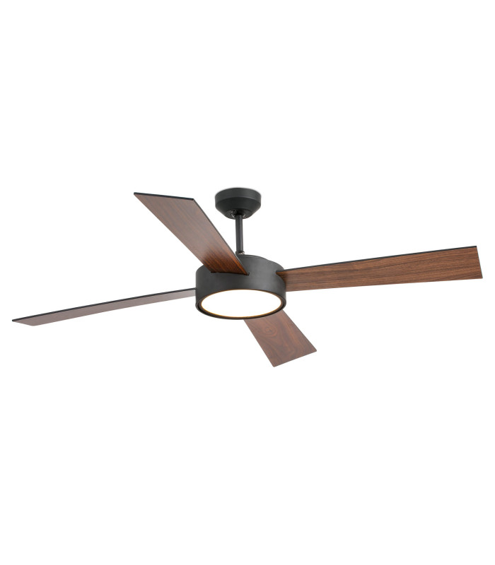 Hydra L Led Black/Walnut Fan-6