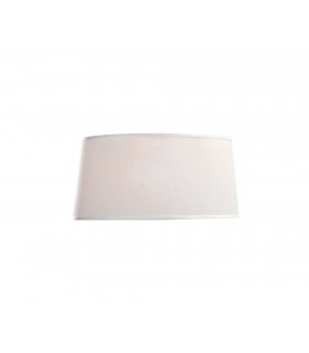 White Round Shade 370mm x 205mm, Suitable for Ceiling Pendant Lights - 1
