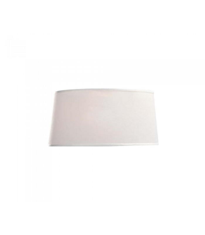 White Round Shade 370mm x 205mm, Suitable for Ceiling Pendant Lights - 1