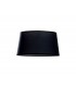 Black Round Shade 370mm x 205mm, Suitable for Ceiling Pendant Lights - 1