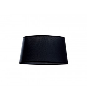 Black Round Shade 370mm x 205mm, Suitable for Ceiling Pendant Lights - 1