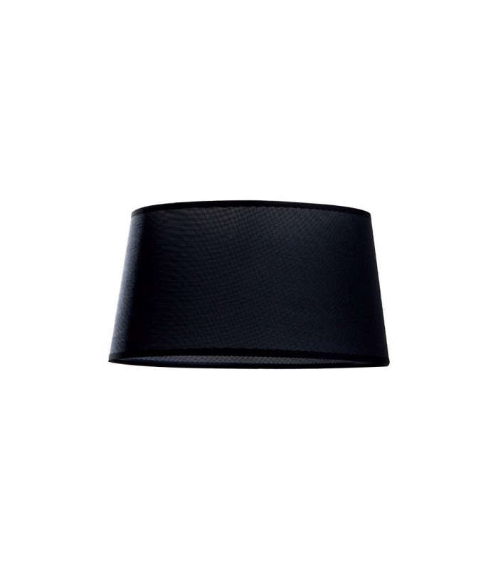 Black Round Shade 370mm x 205mm, Suitable for Ceiling Pendant Lights - 1