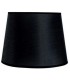 Black Round Shade 300, 350mm x 250mm, Suitable for Floor Lamps - 1