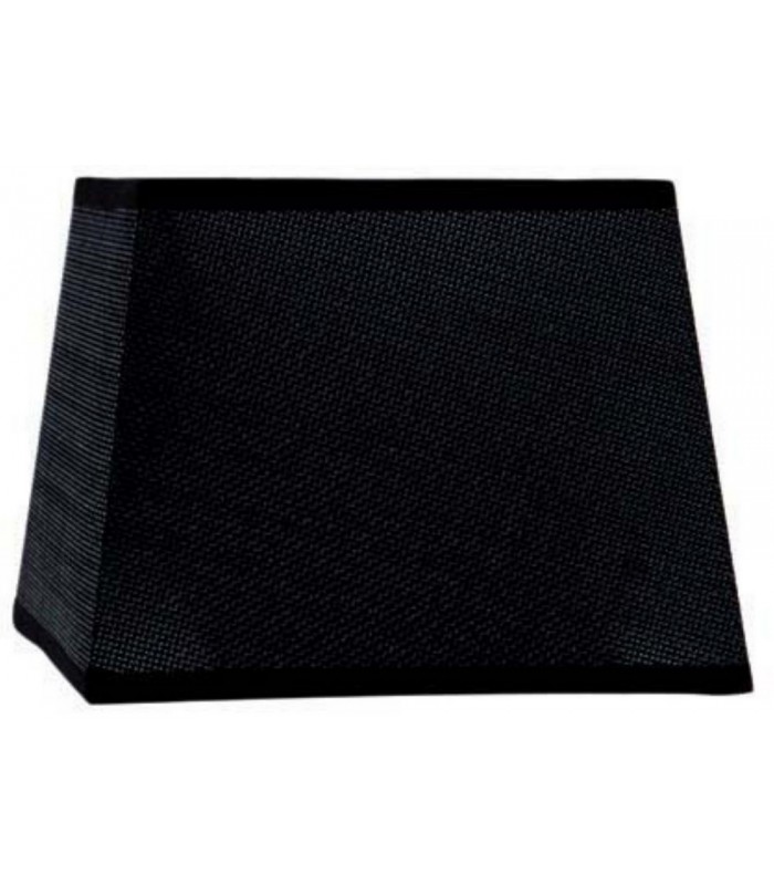 Black Square Shade 355, 355x250mm, Suitable for Floor Lamps - 1