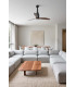 Eterfan M Led Matt Black/Walnut Fan-2