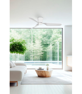 Pemba L Led White Fan-2