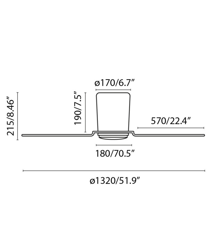 Pemba L Led White Fan-4