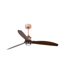 Just Fan Led Copper/Walnut Fan-1