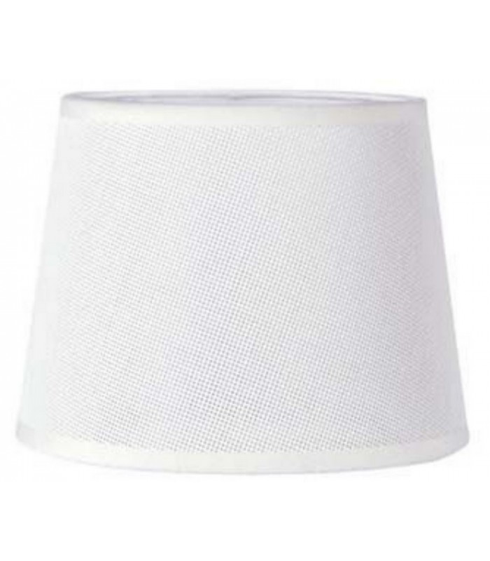 White Round Shade 210, 240mm x 165mm, Suitable for Table Lamps - 1