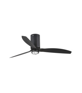 Mini Tube Fan M Led Matt Black Fan-1