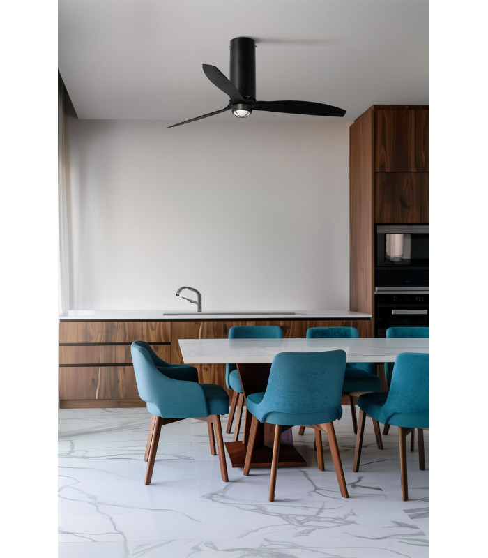 Tube Fan M Led Matt Black-2