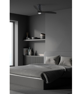 Mini Tube Fan M Led Matt Black Fan-2